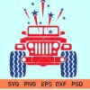 Jeep 4th of july svg