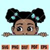 Peek a boo girl girl svg