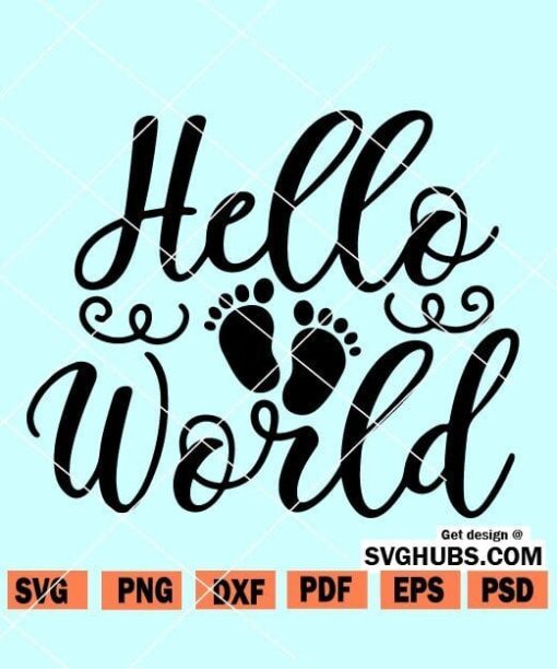 Hello World SVG