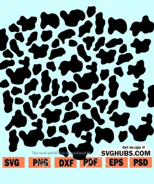 Cow spots SVG