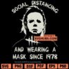 Michael Myers Social Distancing SVG