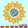 Sunflower SVG file