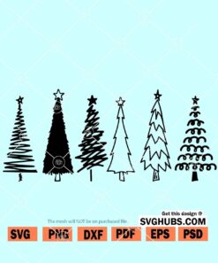 Christmas Trees SVG