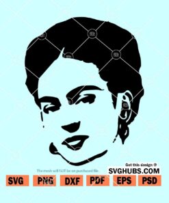 Frida Kahlo SVG