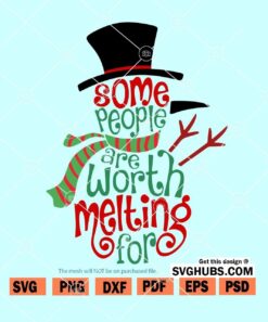 Some people are worth melting for SVG