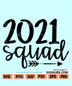 2021 squad SVG