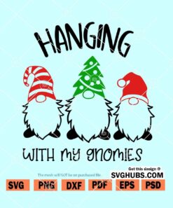 Hanging out with my Gnomies SVG