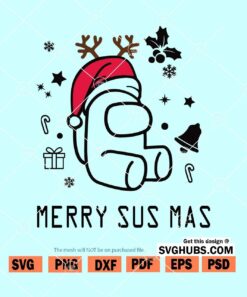 Merry Sus Mas SVG