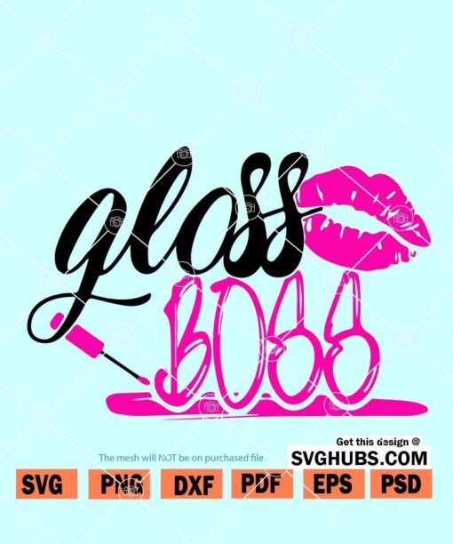 Gloss boss SVG