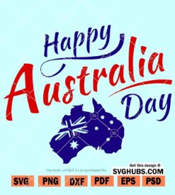 Happy Australia Day SVG