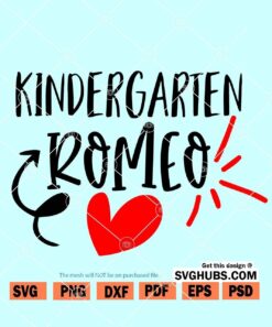 Kindergarten Romeo SVG