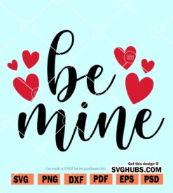 Be mine SVG