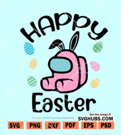 Among Us Easter SVG