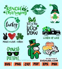 St Patrick Day SVG bundle