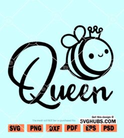 Queen bee svg