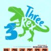 Three Rex SVG