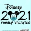 Disney Vacation 2021 svg