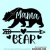 Mama bear SVG