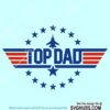 Top dad SVG