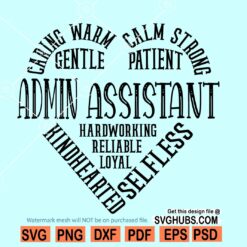 Admin assistant SVG