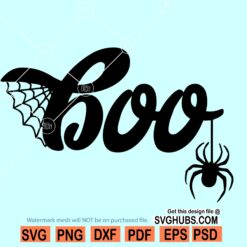 Boo Halloween SVG