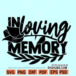 In loving memory SVG