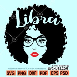 Libra girl SVG