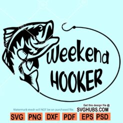 Weekend hooker SVG