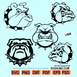 Bulldog SVG Bundle