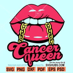 Cancer Queen SVG