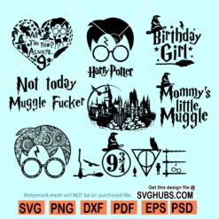 Harry Potter SVG bundle