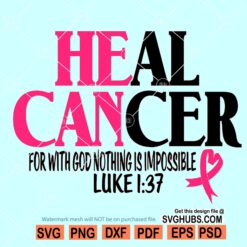 Heal Cancer SVG