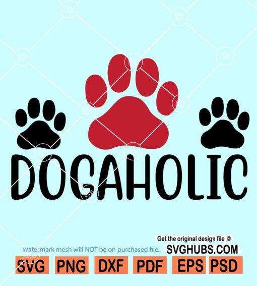 Dogaholic svg