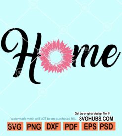 Home sunflower svg