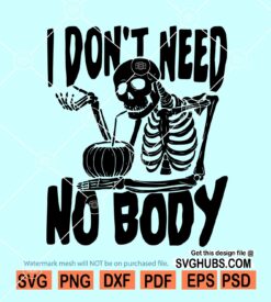 I don't need no body SVG