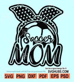 Soccer mom SVG