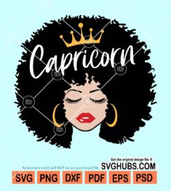 Capricon queen svg