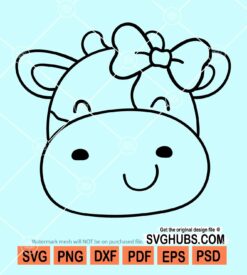 Cowgirl face svg