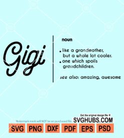 Gigi defination svg