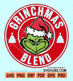 Grinchmas Blend SVG