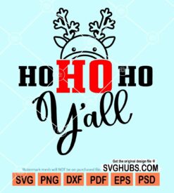 Ho ho ho y'all svg