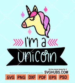 I'm a unicorn svg