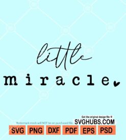 Little miracle svg