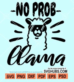 No prob llama svg