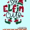 So elfin cute svg