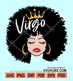 Virgo queen svg