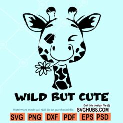 Wild but cute SVG