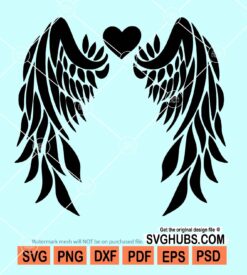 Angel wings svg