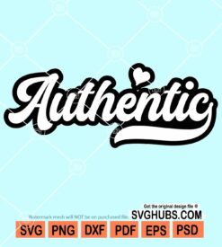 Authentic svg