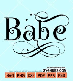 Babe svg